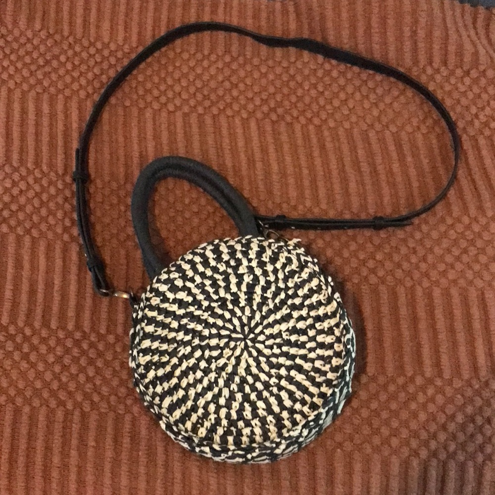 American Eagle Straw Purse